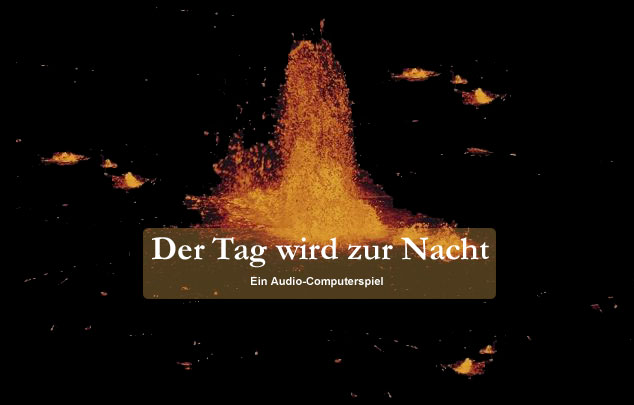 Der Tag Wird Zur Nacht - new logo with a picture of lava.